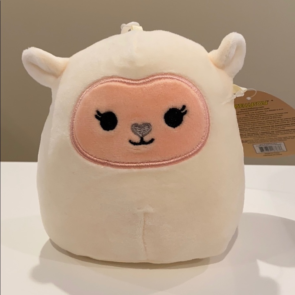 NWT 5” Lily the Lamb Pet Toy Squishmallow with Squeaker
